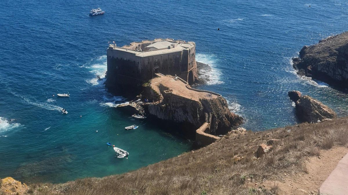 El fuerte de São João Baptista, en Berlenga Grande.