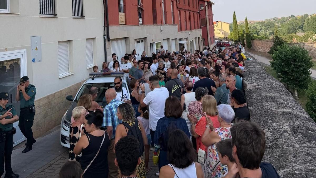 Protesta vecinal en San Millán