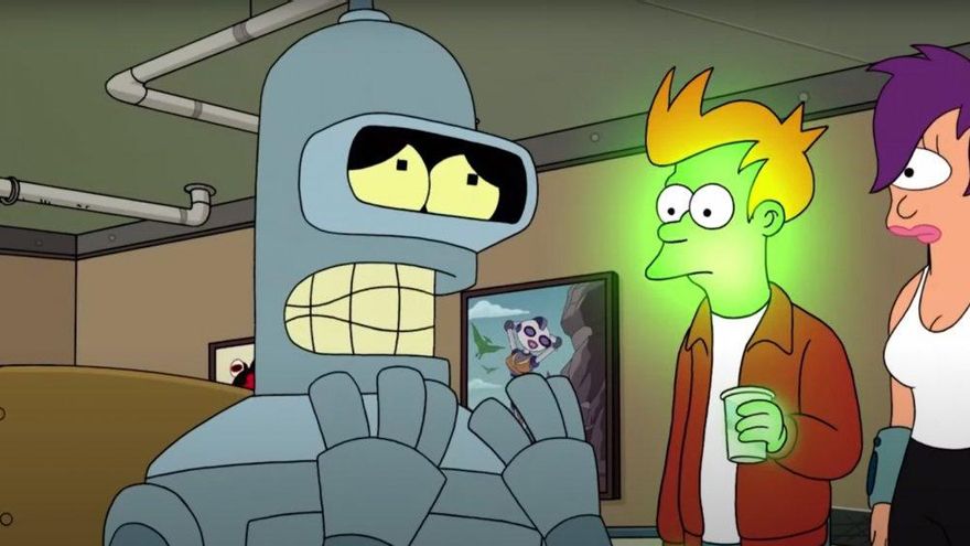 'Futurama' genera malestar en los fans por la ausencia de la voz de Bender en su regreso a TV