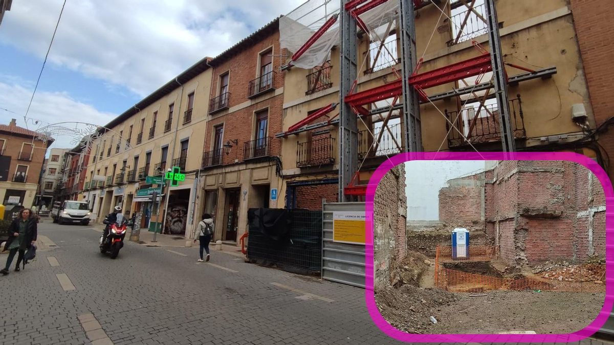 Desbloqueo de un nuevo edificio en el solar de León donde se dimensionó un anfiteatro romano para 8.000 espectadores