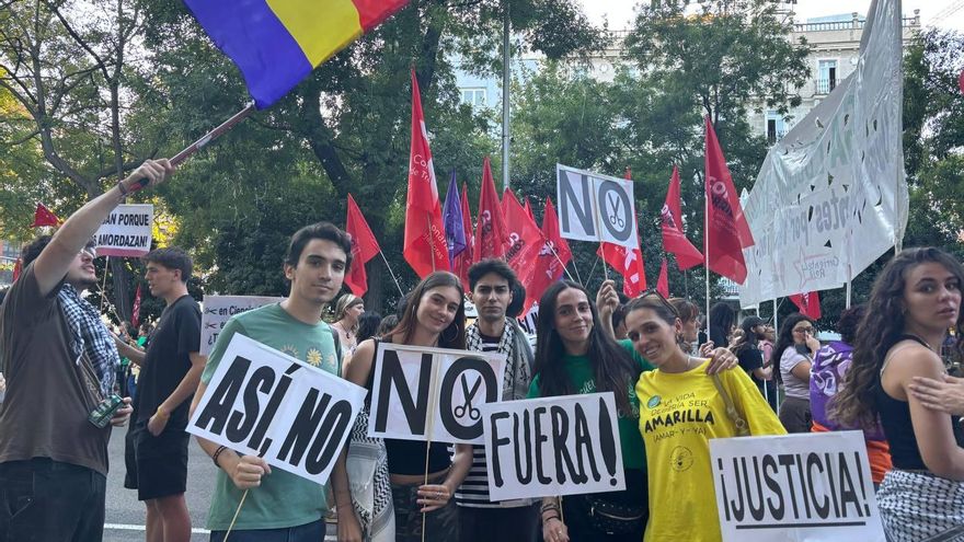 Pedro Fernández (izquierda) e Irene Lozano (segunda por la derecha).