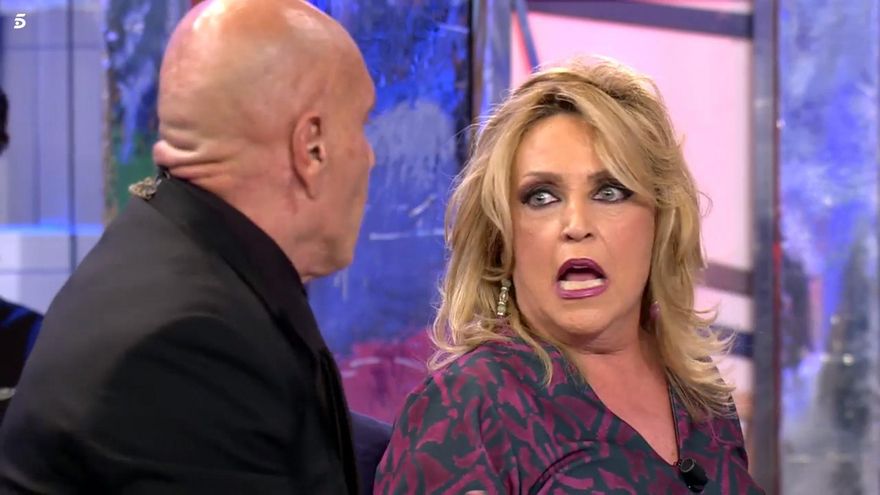 Lydia Lozano se encara a Kiko Matamoros en el 'Deluxe'