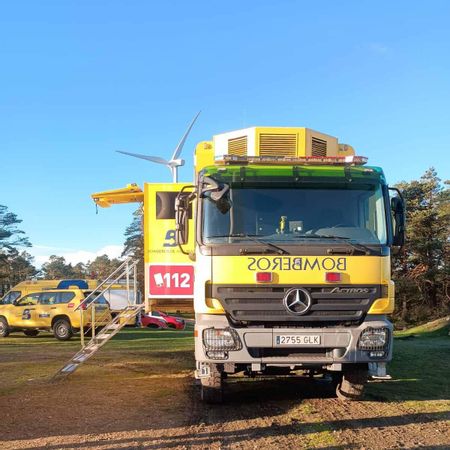 Los Bomberos se han movilizado para localizar a "Tomasín".