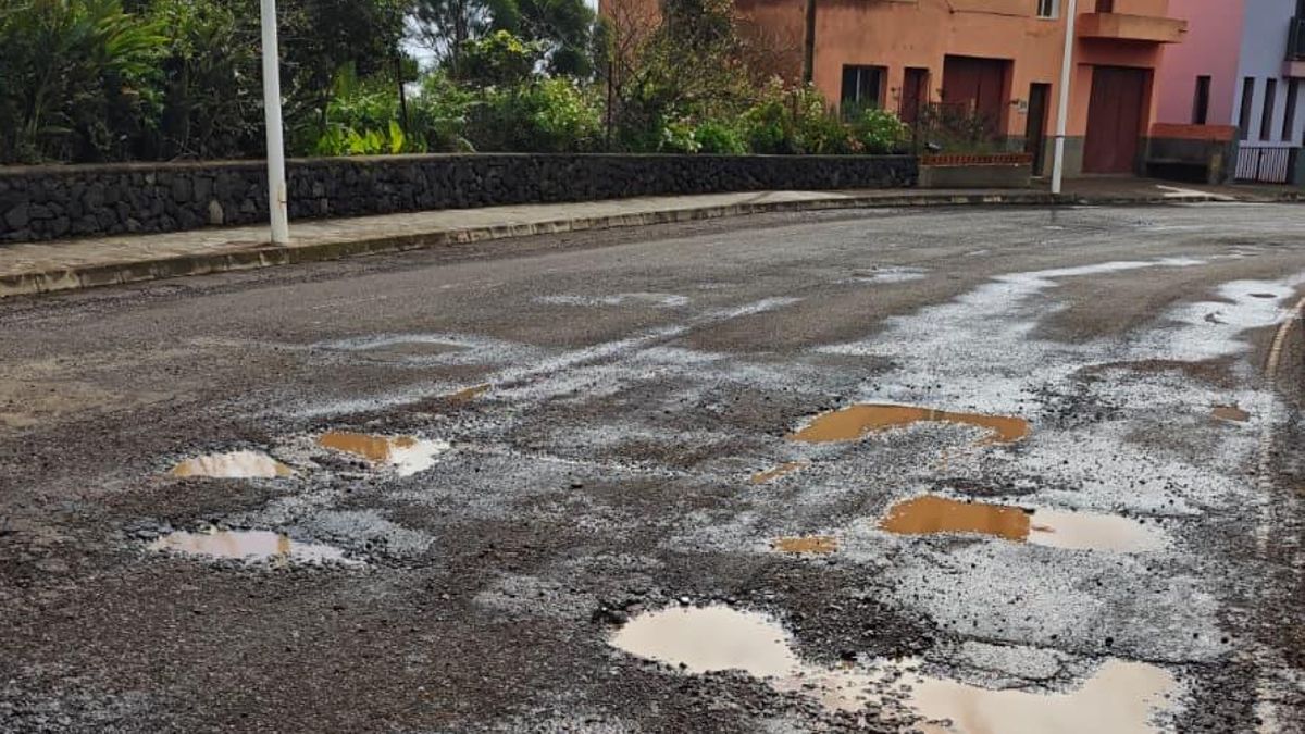 Barlovento solicita una actuación urgente e integral en la carretera de Las Cabezadas