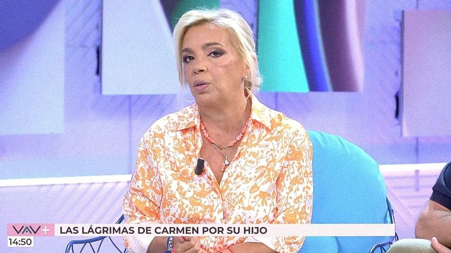 Carmen Borrego explica su pena por lo que conlleva el final de 'Así es la vida': "Acaba la posibilidad de ver a mi hijo"
