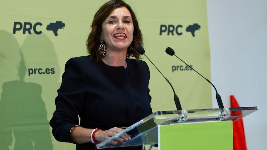 La diputada del PRC y candidata del partido a la Presidencia de Cantabria en las próximas elecciones autonómicas, Paula Fernández