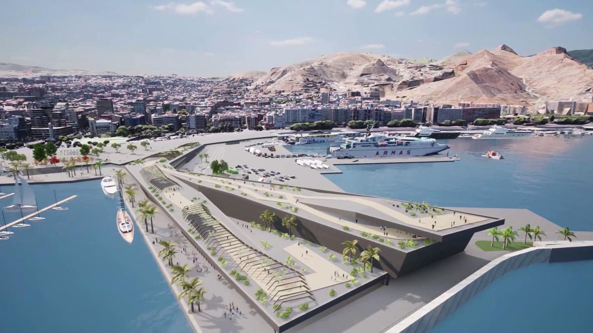 La constructora del muelle de enlace de Santa Cruz de Tenerife debe pagar 37.600 euros al año