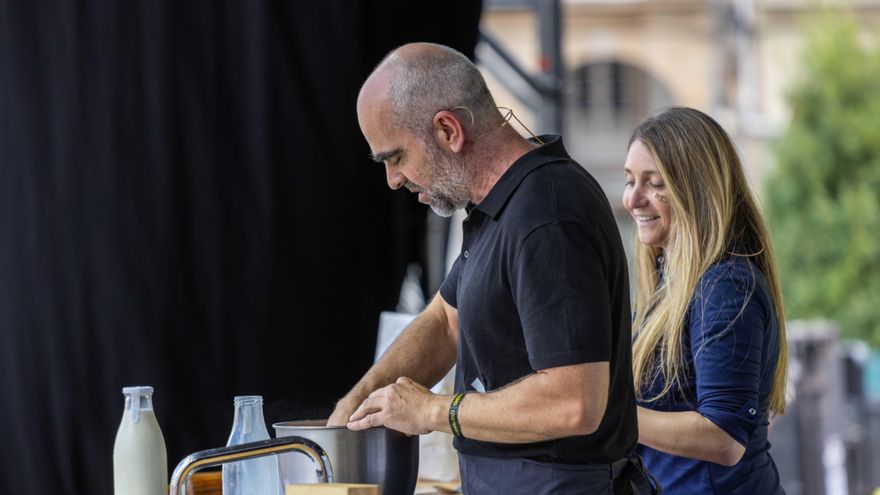 Luis Tosar conquistó (o lo intentó) el paladar de la chef Lucía Freitas con una receta de empanada y mucho humor