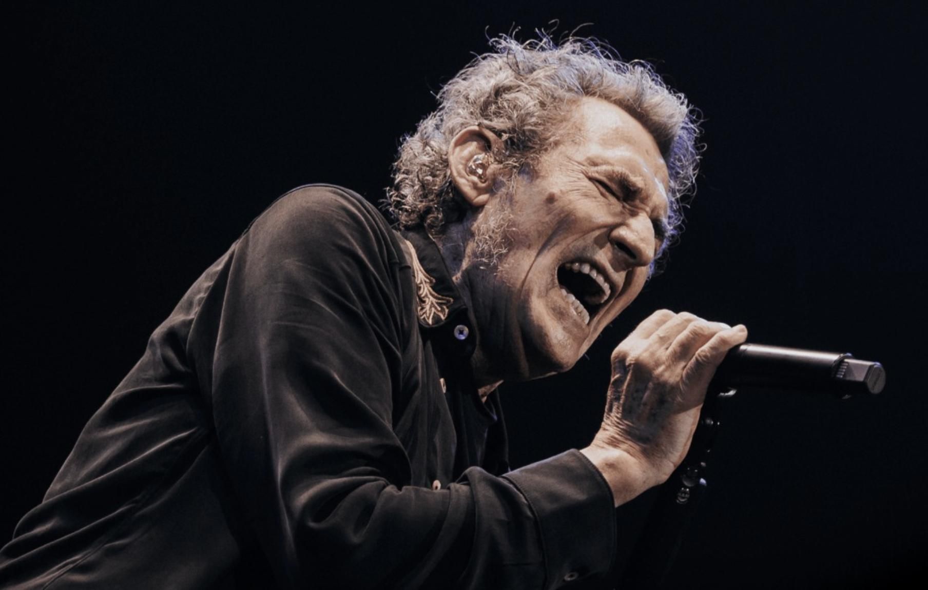 Miguel Ríos en la imagen del cartel de su gira de los 40 años en la música.