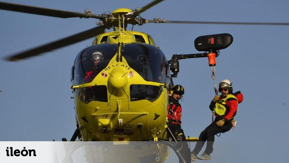 Rescatada una senderista de 46 años herida en un tobillo en La ...