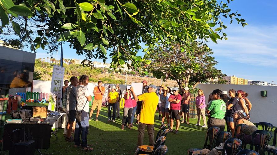 Charla del proyecto TreeMac en Gran Canaria