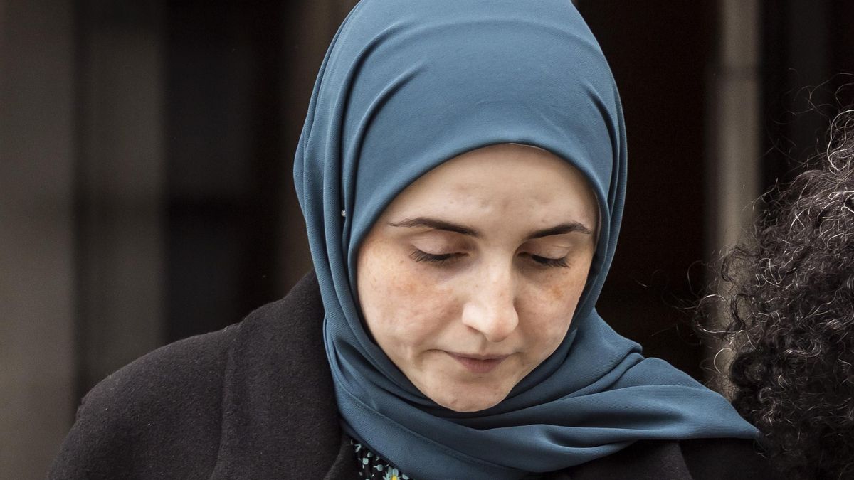 Noor Abdalla, pareja Mahmoud Khalil. 