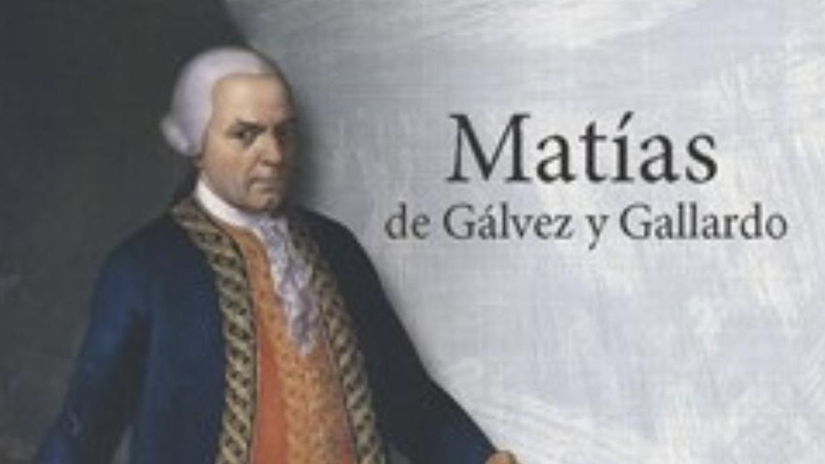 Portada del libro 'Matías de Gálvez y Gallardo', de Carlos Cólogan.