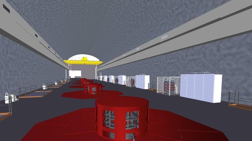 Aspecto que tendría la caverna de Salto de Chira.