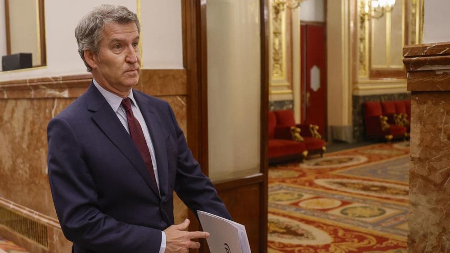 El presidente del Partido Popular, Alberto Núñez Feijóo en una imagen de archivo.