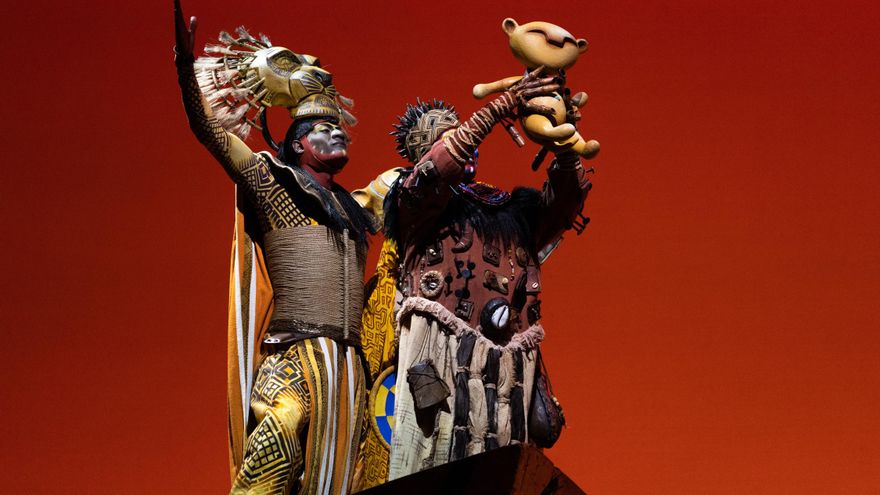 Imagen del musical de 'El Rey León'.