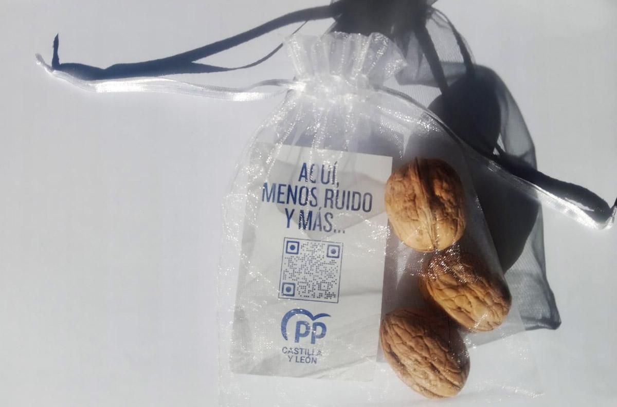 Bolsa de 'Menos Ruido y Más Nueces' del PP.