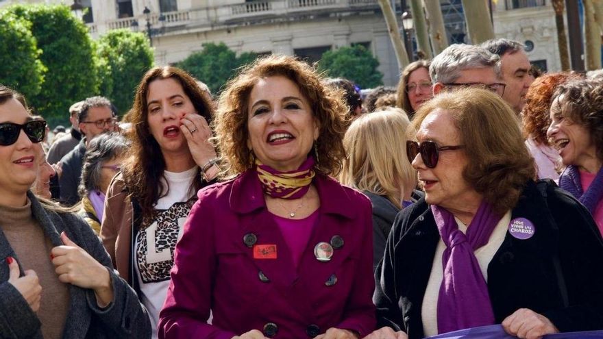 La vicepresidenta del Gobierno, María Jesús Montero.