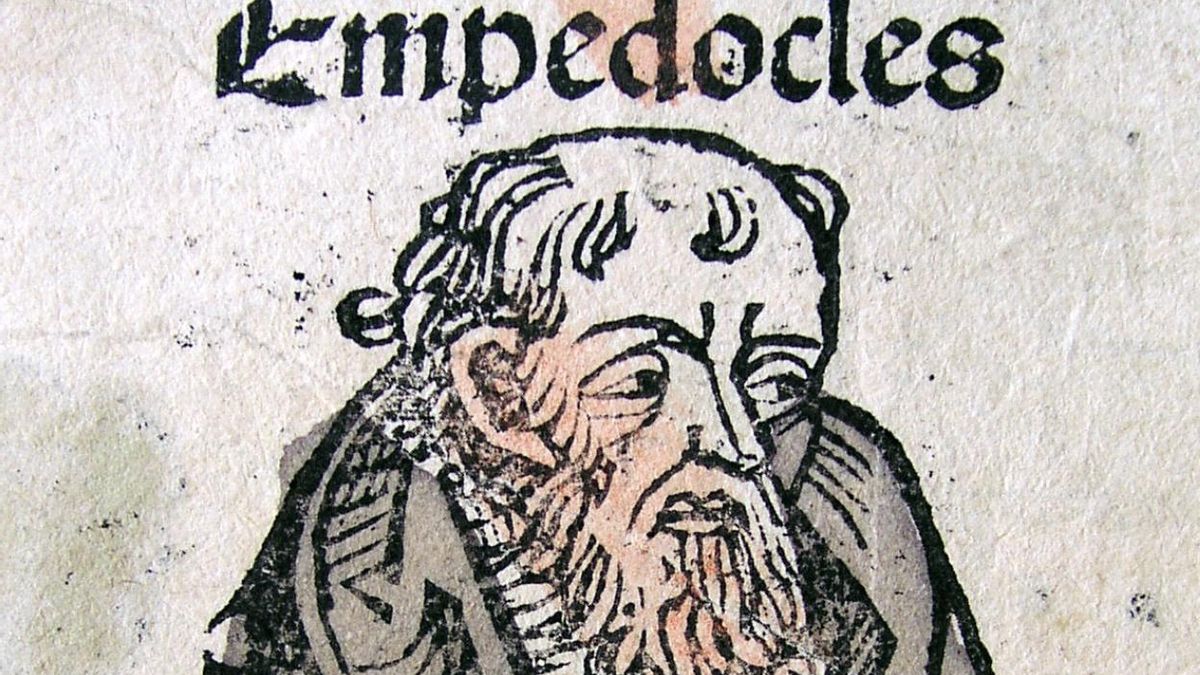 El filósofo escribió sus ideas en verso continuo