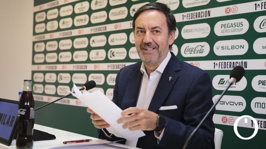 Fernández Monterrubio, sobre el 'play off': "Somos el Córdoba CF y nos da igual quién venga"