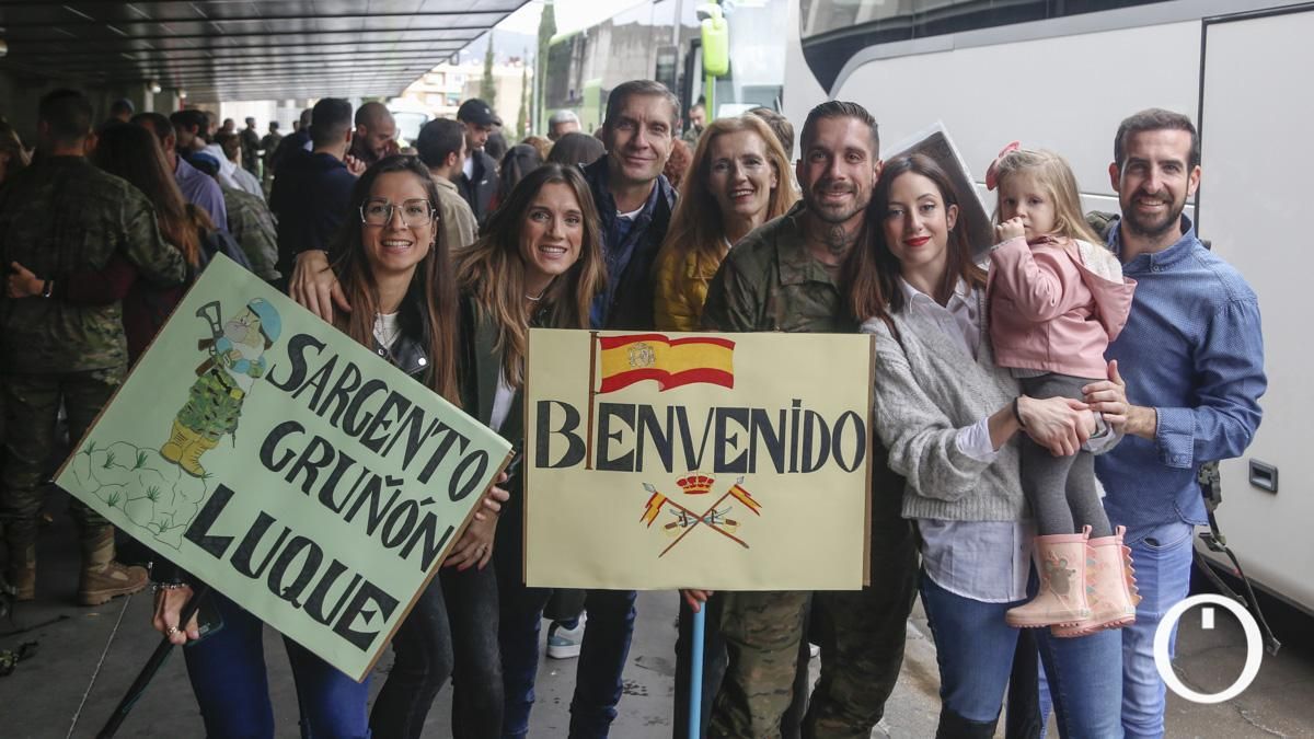 Regresa a España la segunda rotación de militares cordobeses destinados en Líbano