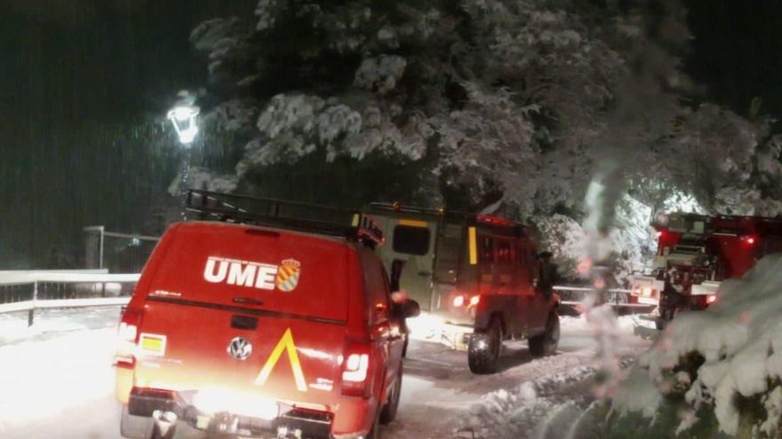 La Unidad Militar de Emergencias (UME) en la comarca de Alcaraz (Albacete)