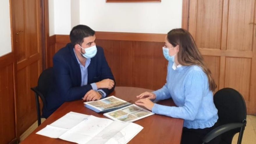 Borja Perdomo y María Rodríguez.