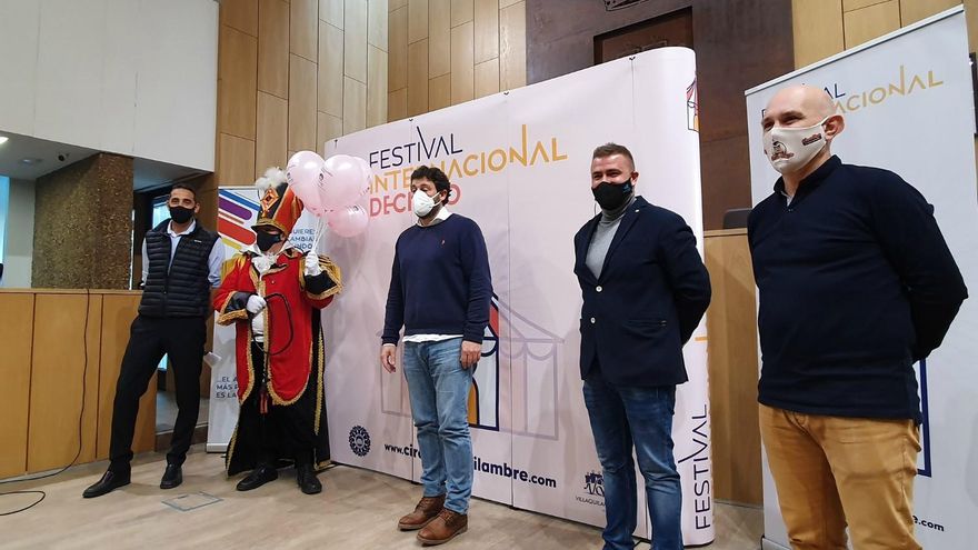 Presentación del Festival Internacional de Circo de Villaquilambre.