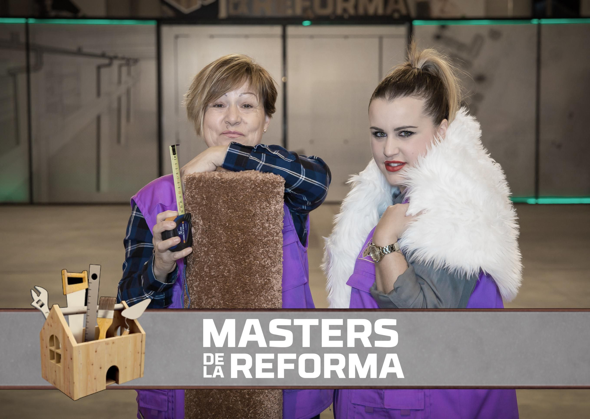 Raquel y Mª Ángeles, concursantes de 'Masters de la Reforma'