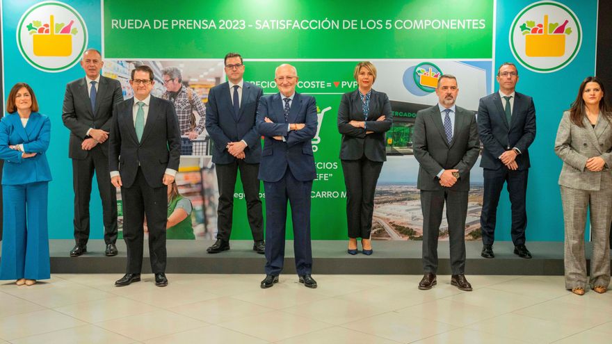 Mercadona facturó 35.527 millones de euros (+15%) y tuvo unos beneficios de 1.009 millones (+40%) en 2023