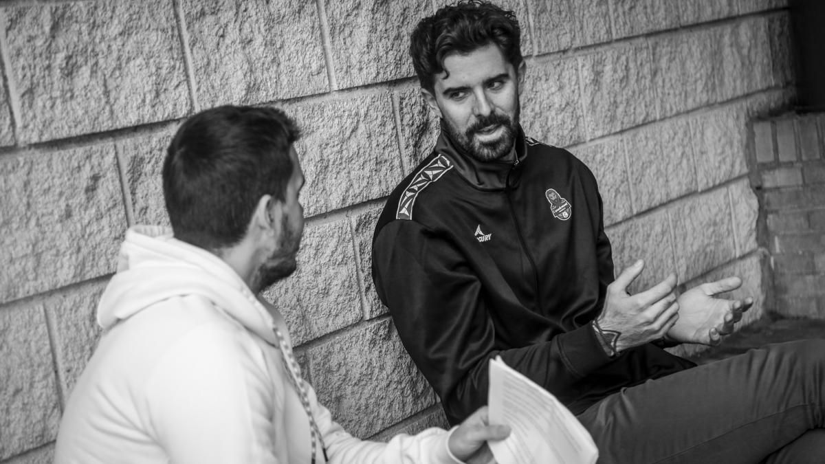 Entrevista N&B a Rafael Blanco, Fisio del Casademont Zaragoza U22