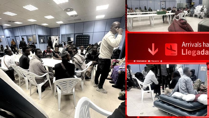 Familias con niños, hacinadas durante semanas para pedir asilo en Barajas: "Mi hijo ahora tiene terrores nocturnos"