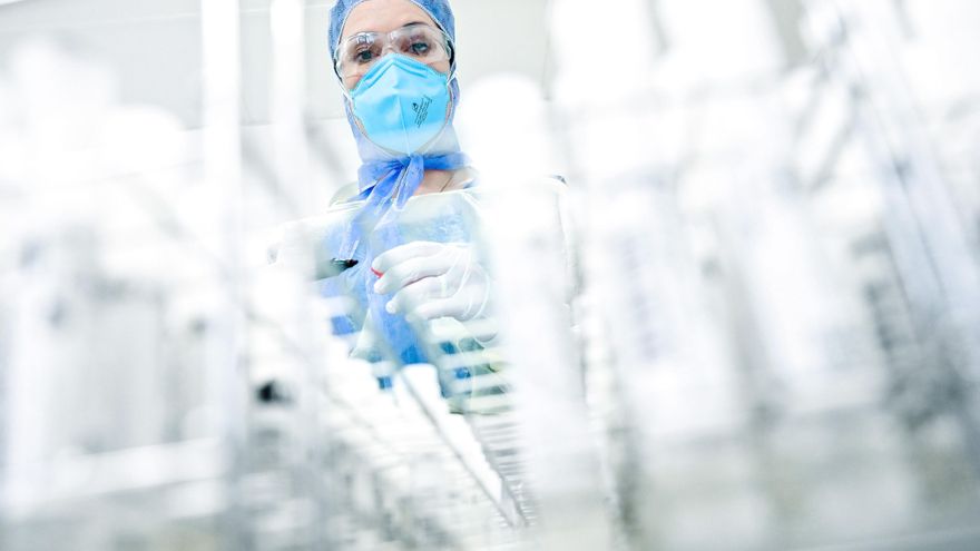 Un laboratorio en foto de archivo. EFE/EPA/SASCHA STEINBACH