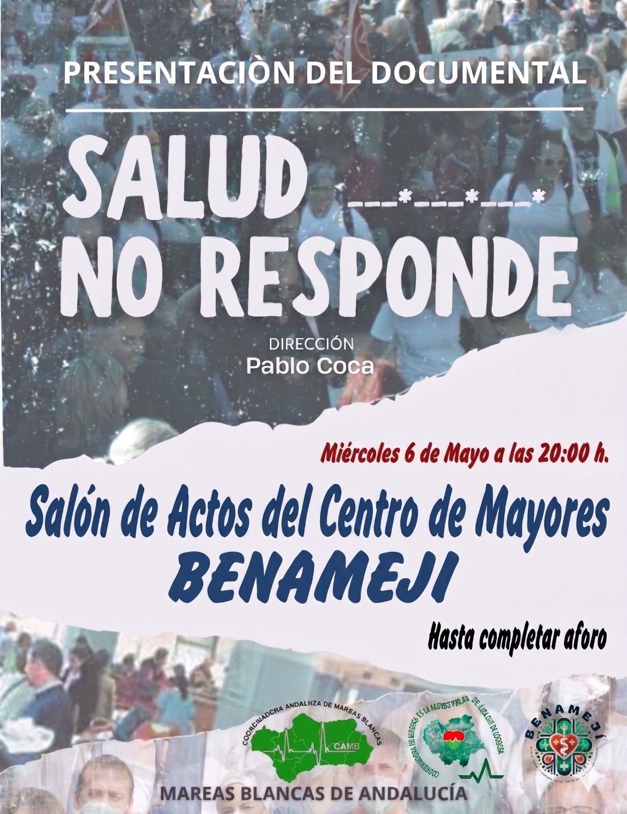 Documental previsto para el 6 de mayo en Benamejí