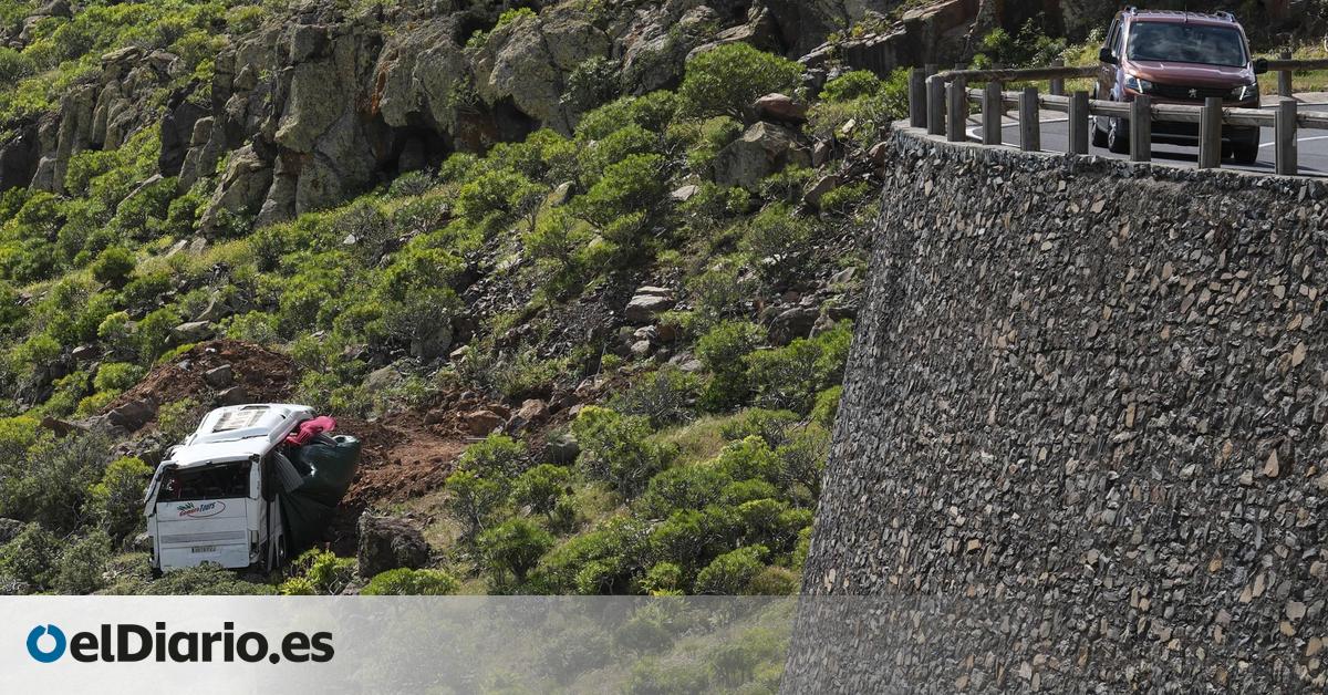 El tacógrafo y los testimonios centran la investigación del accidente en La Gomera