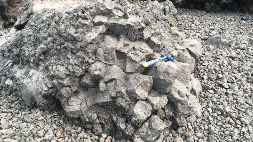 Imagen del nuevo territorio explorado por los científicos. / FOTO: INVOLCAN