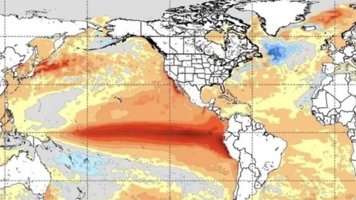 La Organización Meteorológica Mundial alertó por el inicio de El Niño.