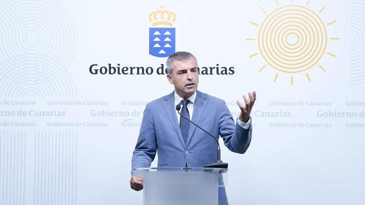 Manuel Domínguez, vicepresidente del Gobierno de Canarias.