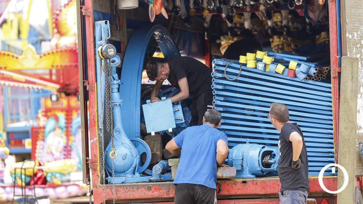 Desmontaje de la Feria