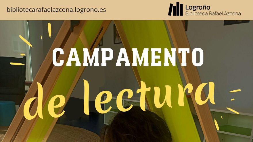 Primer campamento de lectura en Logroño para niños de entre 6 y 10 años en la Rafael de Azcona