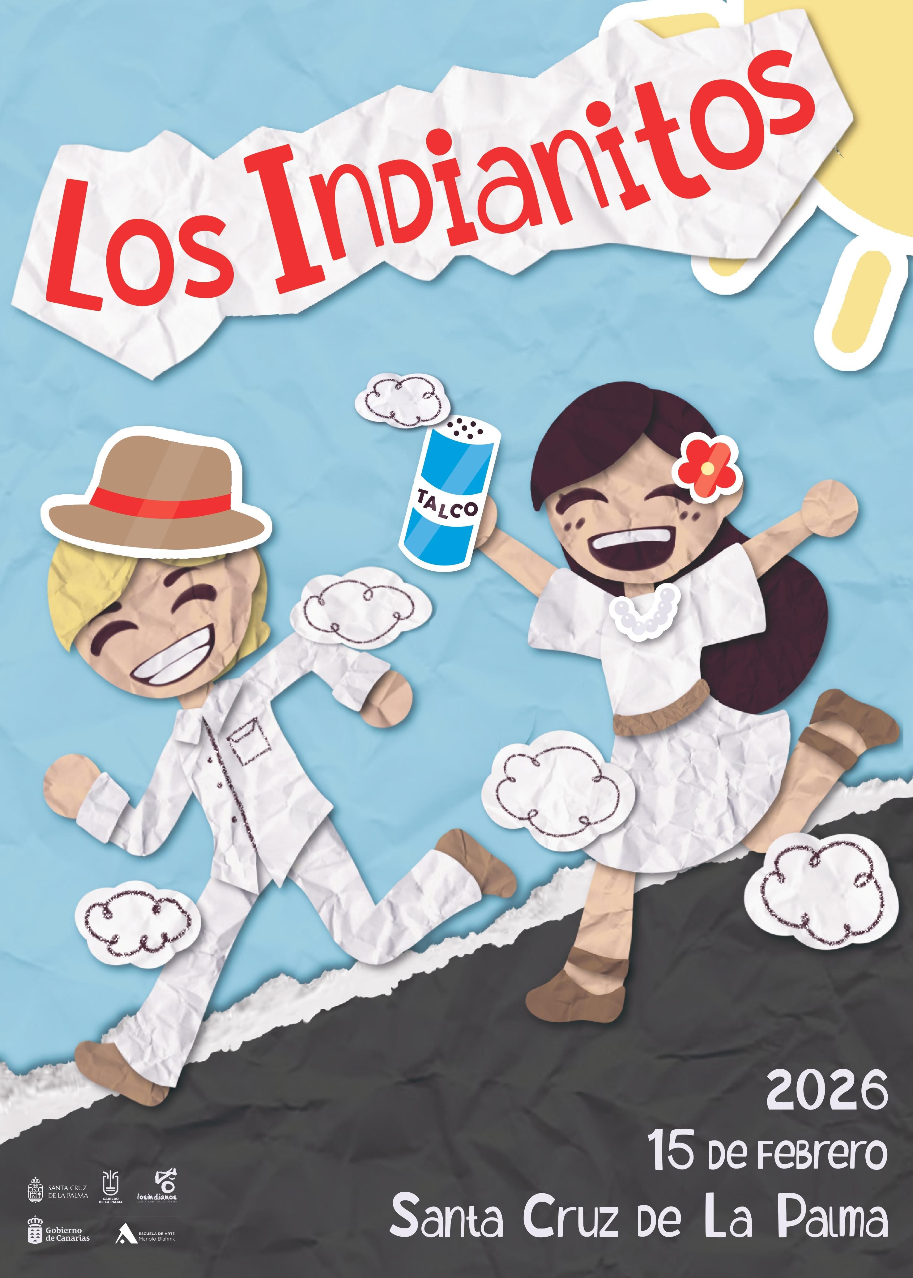 Cartel de Los Indianitos.