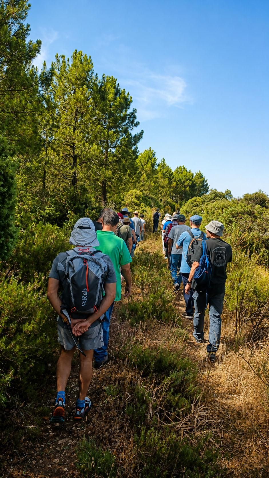 Visita al Monte Trapero