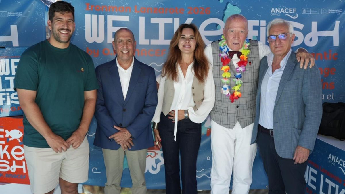 Anacef promueve el consumo de pescado con su campaña ‘We like fish’ en el Ironman de Lanzarote