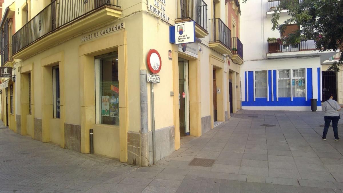 Administración de lotería de la plaza de La Compañía.