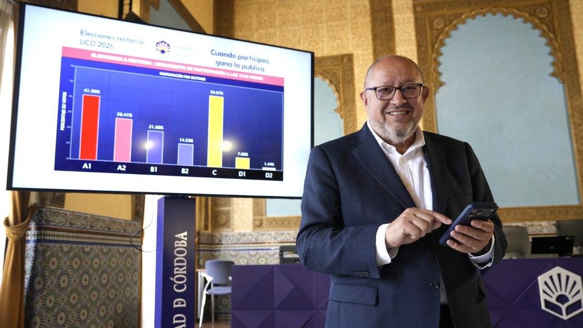 Elevada participación en el ecuador de la jornada de elecciones a rector de la Universidad de Córdoba
