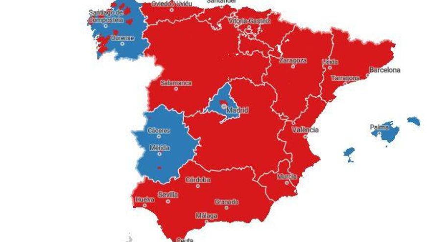 Mapa restricciones 14 diciembre