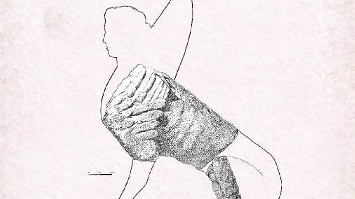 Anuncian el descubrimiento de una esfinge en Caraca, la ciudad romana de Guadalajara