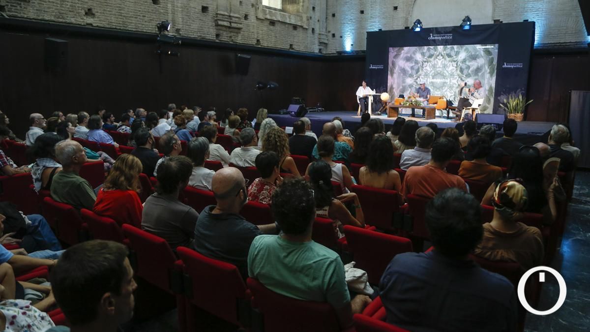 Una de las actividades de Cosmpoética 2025 en Orive.