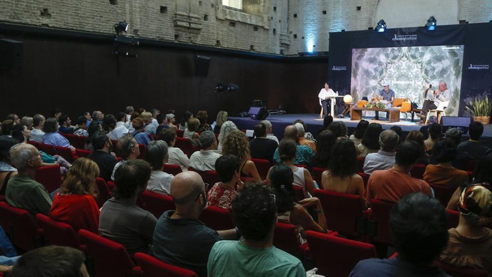 Coloquio de Santiago Alba Rico y Chantal Maiard en Cosmopoética