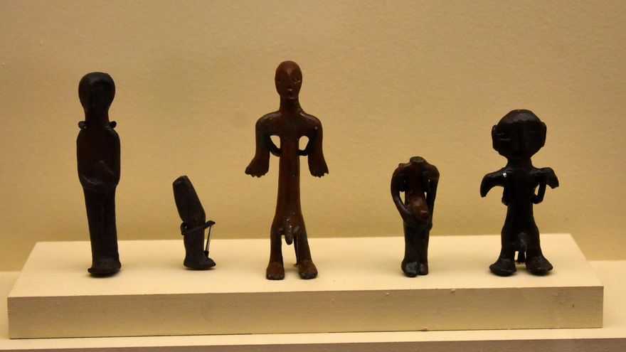 Exvotos del yacimiento de Alarcos, en Ciudad Real